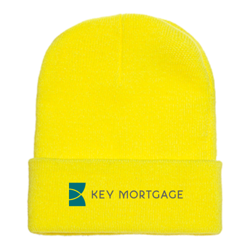 KeyMortage - Adult Cuffed Knit Beanie Light