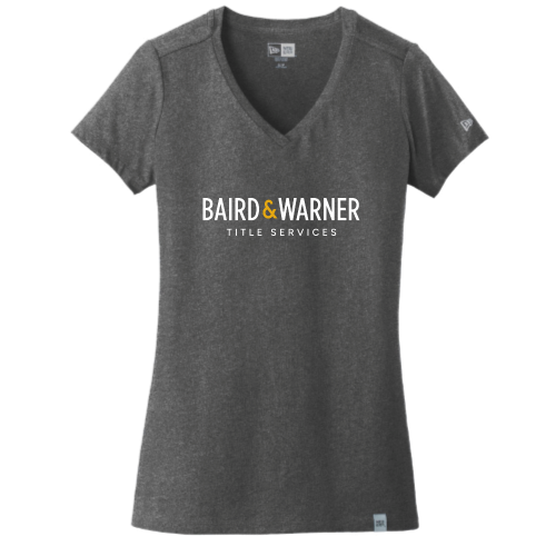 BairdWarnerTitleServices - Era Ladies Heritage Blend V-Neck Tee