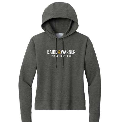 BairdWarnerTitleServices - Sport-Tek Ladies Sport-Wick Flex Fleece Pullover Hoodie