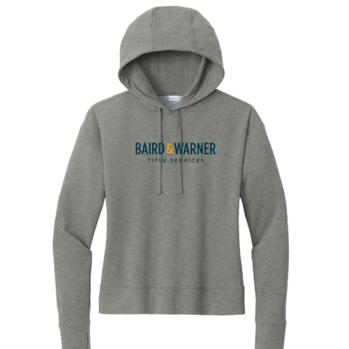 BairdWarnerTitleServices - Sport-Tek Ladies Sport-Wick Flex Fleece Pullover Hoodie