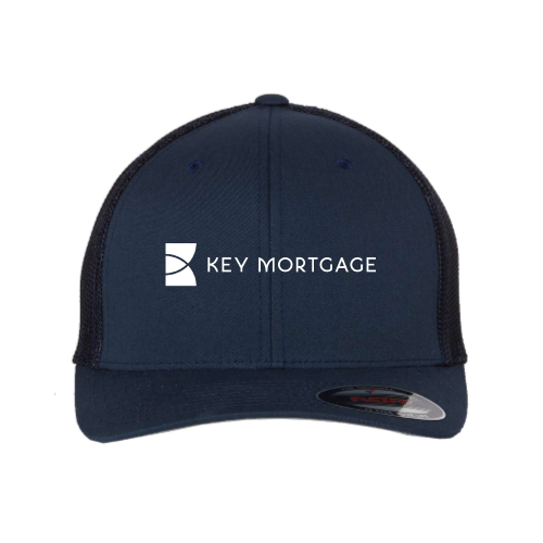 KeyMortage - Adult 6-Panel Trucker Cap Dark