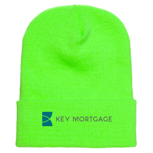 KeyMortage - Adult Cuffed Knit Beanie Light