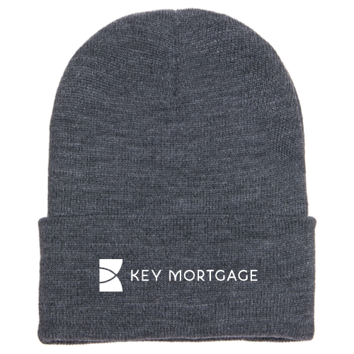 KeyMortage - Adult Cuffed Knit Beanie Dark