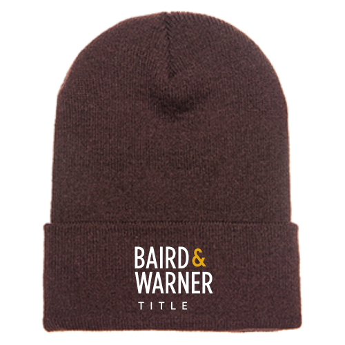 BairdWarnerTitleServices - Adult Cuffed Knit Beanie v2