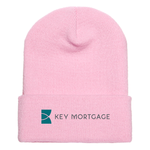 KeyMortage - Adult Cuffed Knit Beanie Light