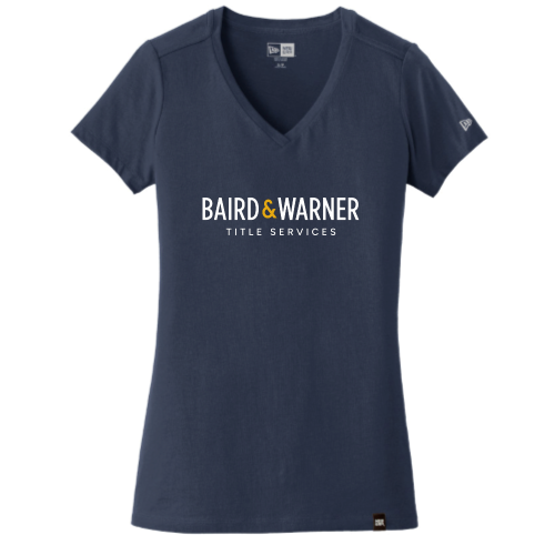 BairdWarnerTitleServices - Era Ladies Heritage Blend V-Neck Tee