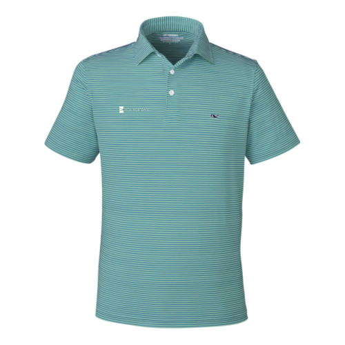 KeyMortage - vineyard vines Men's Bradley Stripe Sankaty Polo