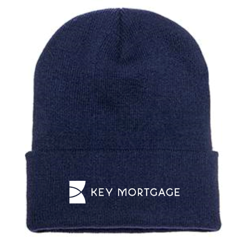 KeyMortage - Adult Cuffed Knit Beanie Dark