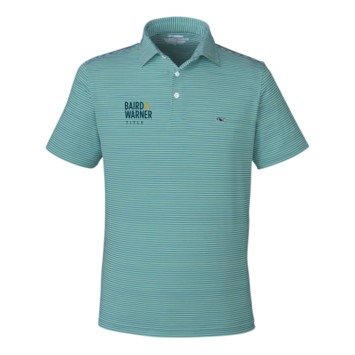 BairdWarnerTitleServices - vineyard vines Men's Bradley Stripe Sankaty Polo