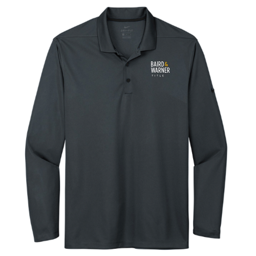 BairdWarnerTitleServices - Nike Dri-FIT Micro Pique 2.0 Long Sleeve Polo