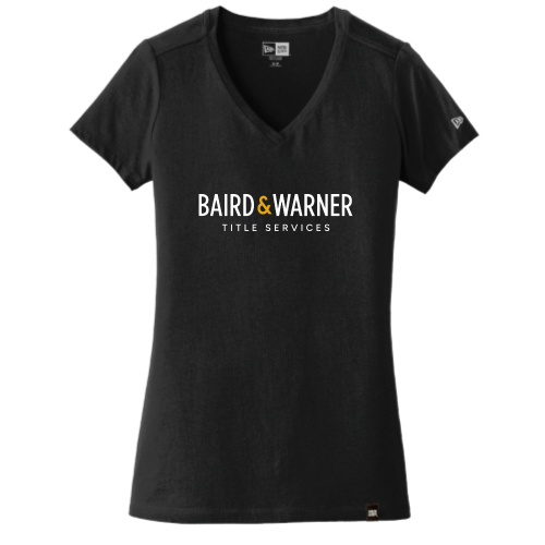 BairdWarnerTitleServices - Era Ladies Heritage Blend V-Neck Tee