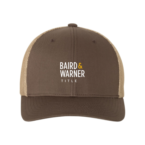 BairdWarnerTitleServices - Adult 6-Panel Trucker Cap v2
