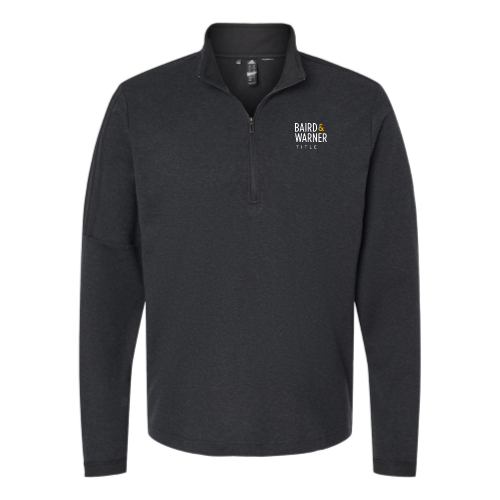 BairdWarnerTitleServices - 3-Stripes Quarter-Zip Sweater v1