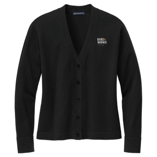 BairdWarnerTitleServices - Brooks Brothers Women's Cotton Stretch Cardigan Sweater