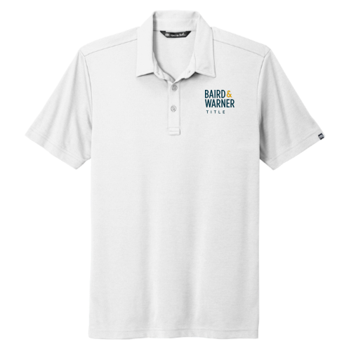 BairdWarnerTitleServices - TravisMathew Oceanside Solid Polo White