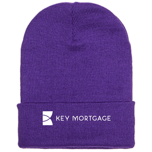 KeyMortage - Adult Cuffed Knit Beanie Dark