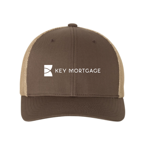 KeyMortage - Adult 6-Panel Trucker Cap Dark