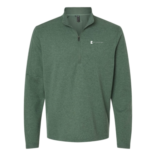 KeyMortage - 3-Stripes Quarter-Zip Sweater