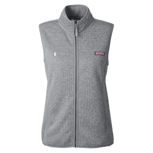 KeyMortage - vineyard vines Ladies' Mountain Sweater Fleece Vest