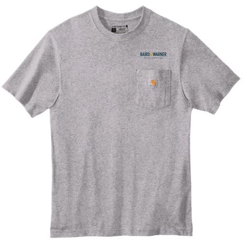 BairdWarnerTitleServices - Carhartt Tall Workwear Pocket Short Sleeve T-Shirt