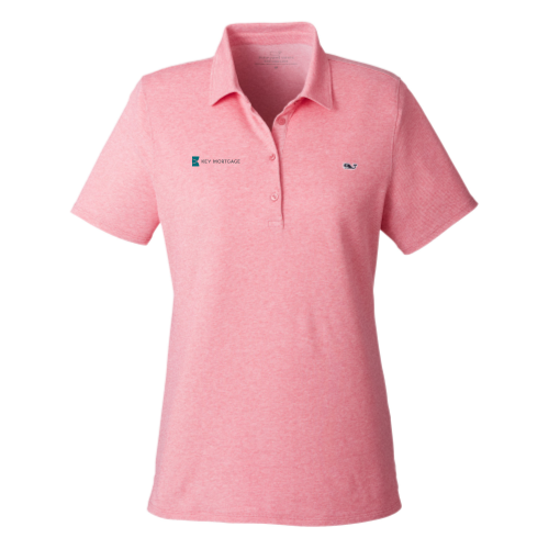 KeyMortage - vineyard vines Ladies' Edgartown Pique Polo Light
