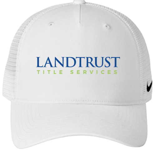 Landtrust - Nike Snapback Mesh Trucker Cap White