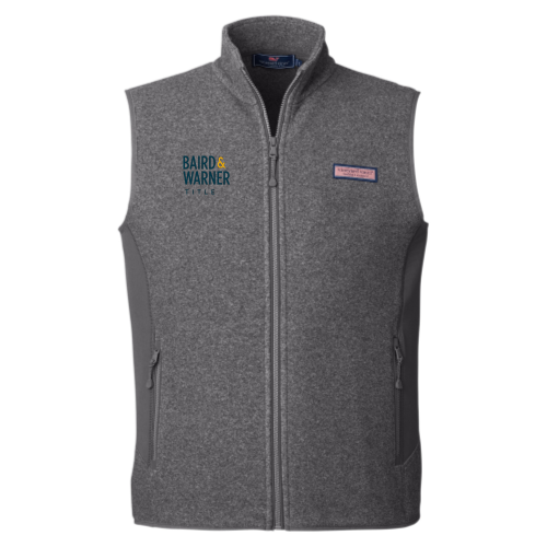 BairdWarnerTitleServices -  vineyard vines Men's Harbor Fleece Vest v1