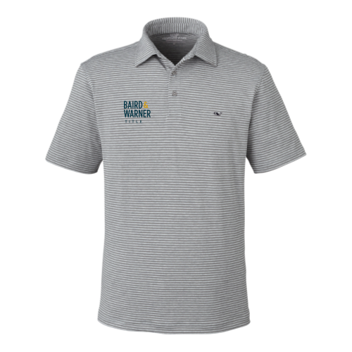 BairdWarnerTitleServices - vineyard vines Men's Bradley Stripe Sankaty Polo