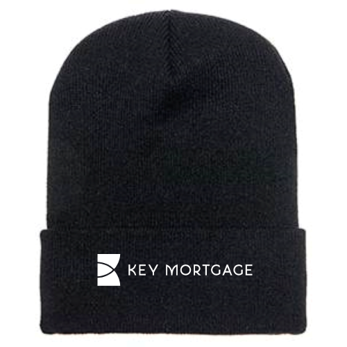 KeyMortage - Adult Cuffed Knit Beanie Dark