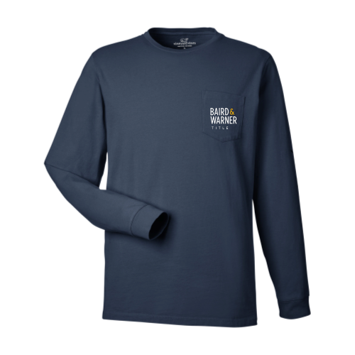 BairdWarnerTitleServices - vineyard vines Unisex Long Sleeve Pocket T-Shirt