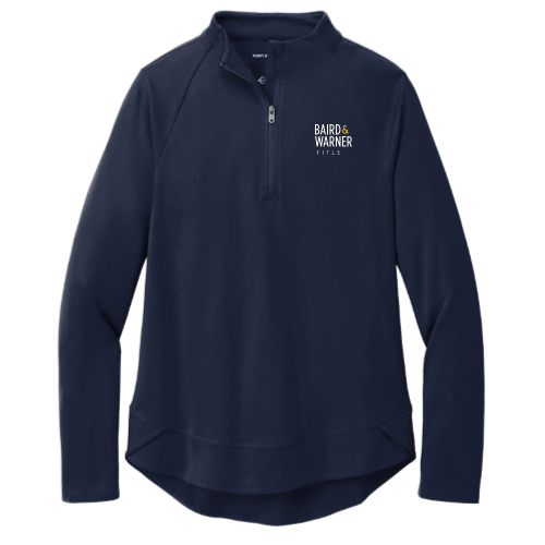 BairdWarnerTitleServices -  Sustainable - Port Authority Ladies C-FREE Cypress 1/4-Zip v1