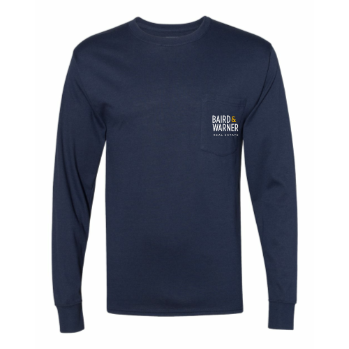 ShopBairdWarner - Workwear Long Sleeve Pocket T-Shirt