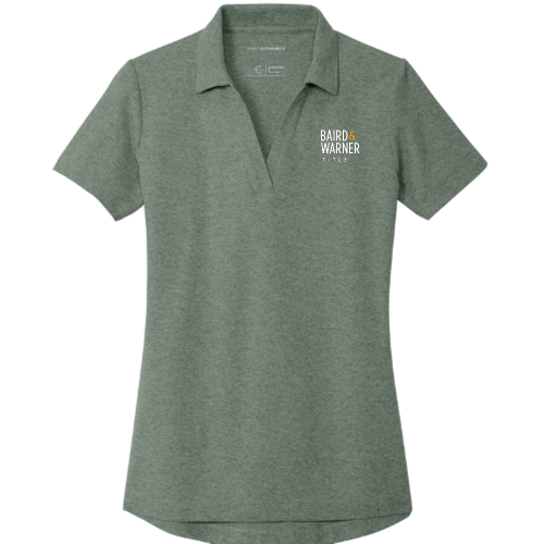BairdWarnerTitleServices - Sustainable Port Authority Ladies C-FREE Cotton Blend Pique Polo