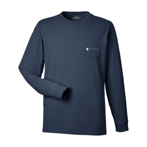 KeyMortage - vineyard vines Unisex Long Sleeve Pocket T-Shirt