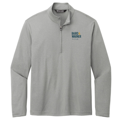 BairdWarnerTitleServices - TravisMathew Coto Performance 1/4-Zip Grey