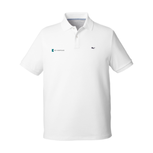 KeyMortage - vineyard vines Men's Edgartown Pique Polo Light