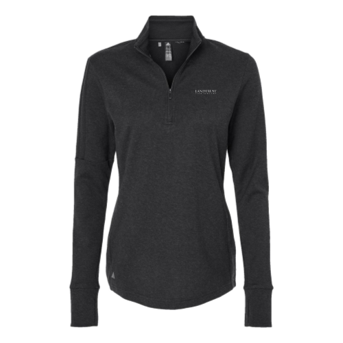 Landtrust - Women's 3-Stripes Quarter-Zip Sweater