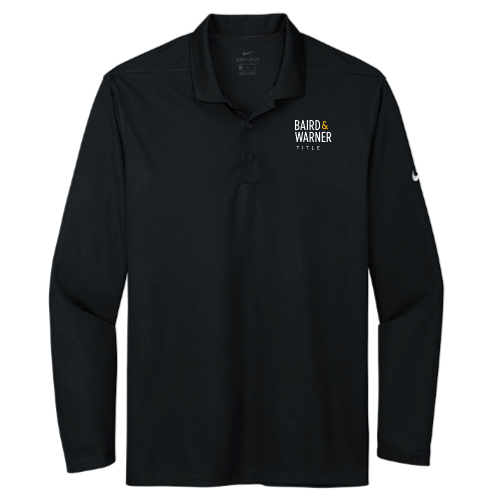 BairdWarnerTitleServices - Nike Dri-FIT Micro Pique 2.0 Long Sleeve Polo
