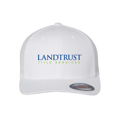 Landtrust - Adult 6-Panel Trucker Cap White