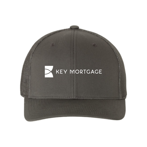 KeyMortage - Adult 6-Panel Trucker Cap Dark