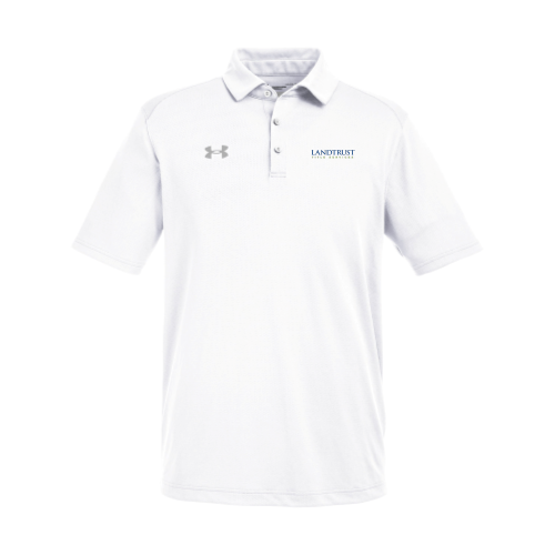 Landtrust - Men's Tech Polo White