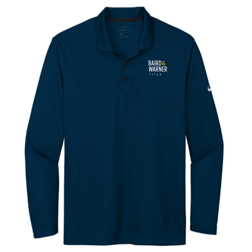 BairdWarnerTitleServices - Nike Dri-FIT Micro Pique 2.0 Long Sleeve Polo