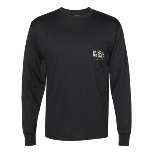 ShopBairdWarner - Workwear Long Sleeve Pocket T-Shirt