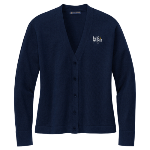 BairdWarnerTitleServices - Brooks Brothers Women's Cotton Stretch Cardigan Sweater